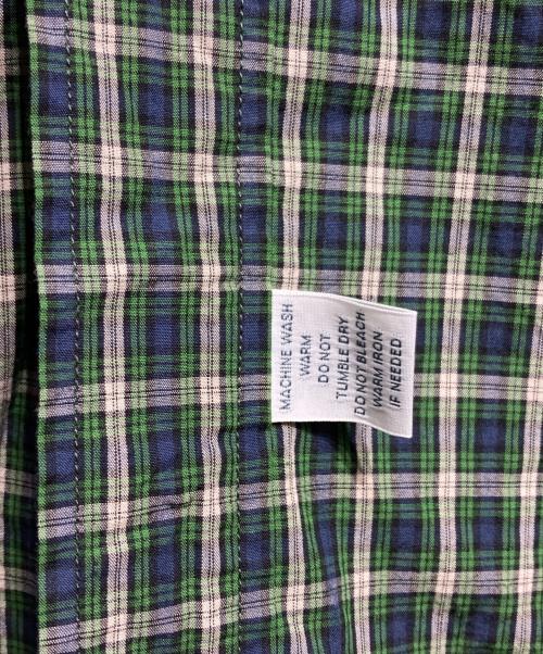 Marvine Pontiak Shirt Makers（マーヴィンポンティアックシャツメイカーズ）Marvine Pontiak Shirt Makers (マーヴィンポンティアックシャツメイカーズ) Relaxed B.D SH/リラックスフィット ボタンダウンシャツ グリーン サイズ:ONE SIZEの古着・服飾アイテム