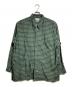 Marvine Pontiak Shirt Makers（マーヴィンポンティアックシャツメイカーズ）の古着「Relaxed B.D SH/リラックスフィット ボタンダウンシャツ」｜グリーン
