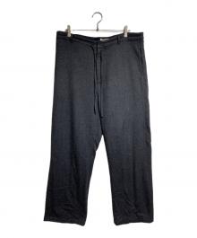 AURALEE（オーラリー）の古着「SUPER LIGHT WOOL EASY SLACKS/スーパーライトウール イージースラックス」｜グレー