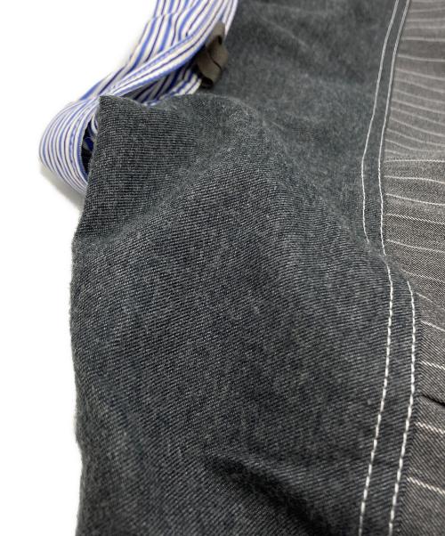 COMME des GARCONS JUNYA WATANABE MAN（コム デ ギャルソン ジュンヤ ワタナベ マン）COMME des GARCONS JUNYA WATANABE MAN (コム デ ギャルソン ジュンヤ ワタナベ マン) Patchwork Shirt/パッチワークシャツ ブルー サイズ:Lの古着・服飾アイテム