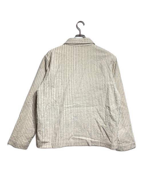 KARTIK RESEARCH（カーティックリサーチ）KARTIK RESEARCH (カーティックリサーチ) Kantha Cropped Jacket/カンタ・クロップド・ジャケット ホワイト サイズ:Lの古着・服飾アイテム