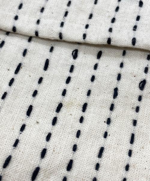 KARTIK RESEARCH（カーティックリサーチ）KARTIK RESEARCH (カーティックリサーチ) Kantha Cropped Jacket/カンタ・クロップド・ジャケット ホワイト サイズ:Lの古着・服飾アイテム