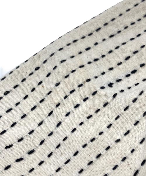 KARTIK RESEARCH（カーティックリサーチ）KARTIK RESEARCH (カーティックリサーチ) Kantha Cropped Jacket/カンタ・クロップド・ジャケット ホワイト サイズ:Lの古着・服飾アイテム