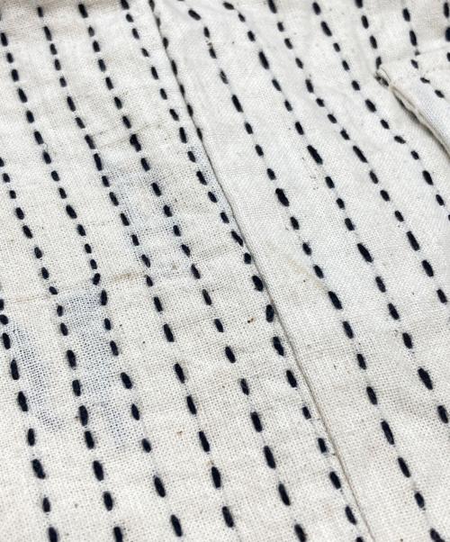 KARTIK RESEARCH（カーティックリサーチ）KARTIK RESEARCH (カーティックリサーチ) Kantha Cropped Jacket/カンタ・クロップド・ジャケット ホワイト サイズ:Lの古着・服飾アイテム