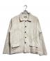 KARTIK RESEARCH（カーティックリサーチ）の古着「Kantha Cropped Jacket/カンタ・クロップド・ジャケット」｜ホワイト