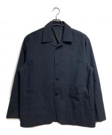 MOJITO（モヒート）の古着「シアサッカージャケット/Seersucker jacket」｜ブラック