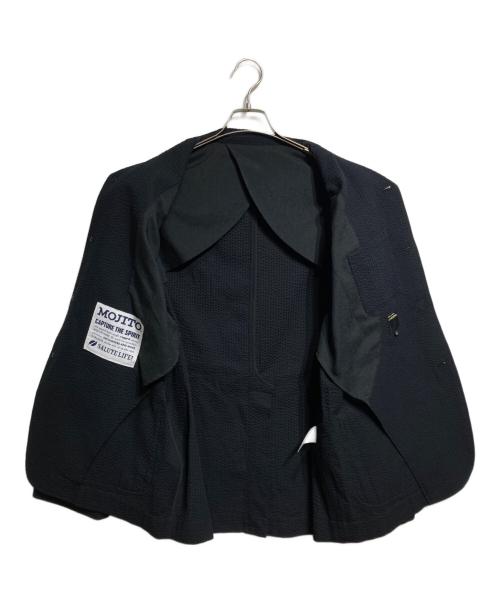 MOJITO（モヒート）MOJITO (モヒート) シアサッカージャケット/Seersucker jacket ブラック サイズ:XLの古着・服飾アイテム