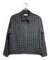 Ernie Palo（アーニーパロ）の古着「WashableWoolcheckBlouson/ウォッシャブルウールチェックブルゾン」｜グレー