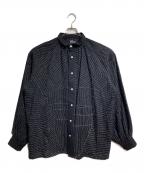 GLASS CYPRESSグラス・サイプレス）の古着「エンブロイダリー シャツ/Embroidered shirt」｜ブラック