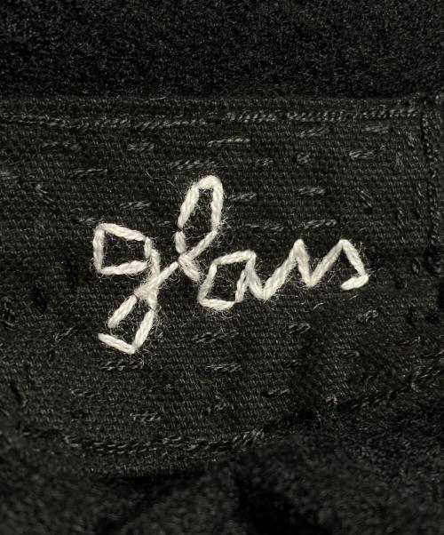 GLASS CYPRESS（グラス・サイプレス）GLASS CYPRESS (グラス・サイプレス) エンブロイダリー シャツ/Embroidered shirt ブラック サイズ:Lの古着・服飾アイテム