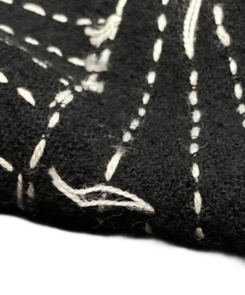 GLASS CYPRESS（グラス・サイプレス）GLASS CYPRESS (グラス・サイプレス) エンブロイダリー シャツ/Embroidered shirt ブラック サイズ:Lの古着・服飾アイテム