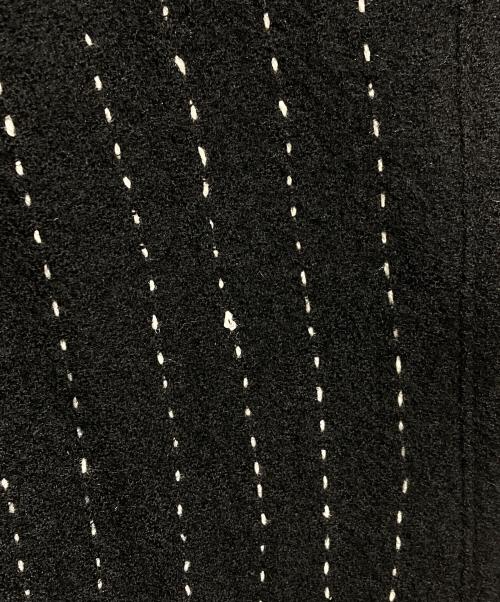 GLASS CYPRESS（グラス・サイプレス）GLASS CYPRESS (グラス・サイプレス) embroidered trousers/刺繍入りトラウザーズ ブラック サイズ:34の古着・服飾アイテム