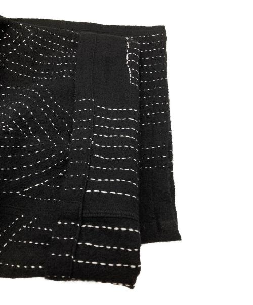 GLASS CYPRESS（グラス・サイプレス）GLASS CYPRESS (グラス・サイプレス) embroidered trousers/刺繍入りトラウザーズ ブラック サイズ:34の古着・服飾アイテム