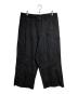 GLASS CYPRESS（グラス・サイプレス）の古着「embroidered trousers/刺繍入りトラウザーズ」｜ブラック