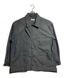 ts(s)（ティーエスエス）の古着「Ripstop Military Shirt Jacket/リップストップ ミリタリーシャツジャケット」｜グレー