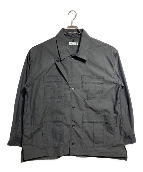 ts(s)（ティーエスエス）ts(s) (ティーエスエス) Ripstop Military Shirt Jacket/リップストップ ミリタリーシャツジャケット グレー サイズ:3の古着・服飾アイテム