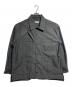 ts(s)（ティーエスエス）の古着「Ripstop Military Shirt Jacket/リップストップ ミリタリーシャツジャケット」｜グレー