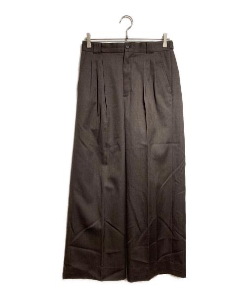 YOKE（ヨーク）YOKE (ヨーク) スラックス ブラウン サイズ:2の古着・服飾アイテム