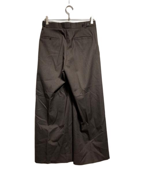 YOKE（ヨーク）YOKE (ヨーク) スラックス ブラウン サイズ:2の古着・服飾アイテム