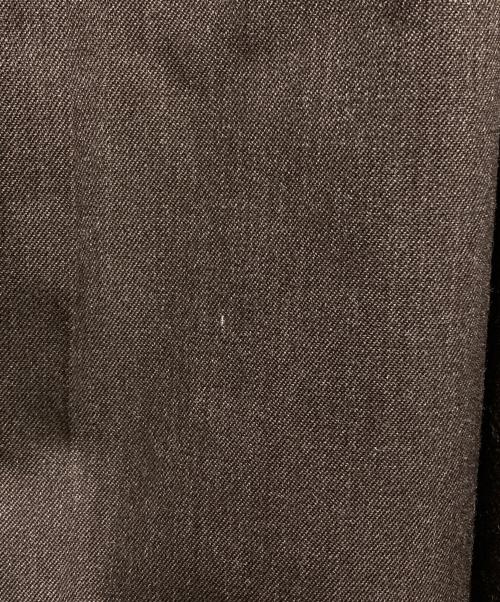 YOKE（ヨーク）YOKE (ヨーク) スラックス ブラウン サイズ:2の古着・服飾アイテム