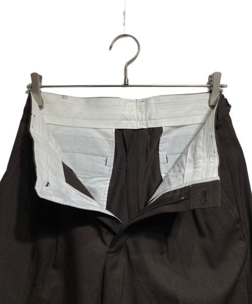 YOKE（ヨーク）YOKE (ヨーク) スラックス ブラウン サイズ:2の古着・服飾アイテム
