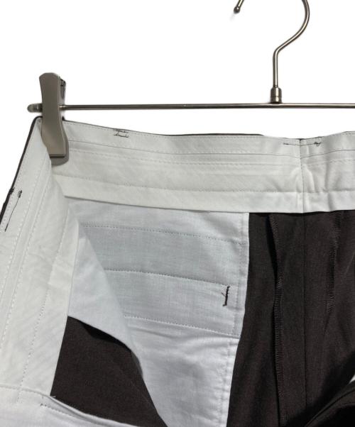 YOKE（ヨーク）YOKE (ヨーク) スラックス ブラウン サイズ:2の古着・服飾アイテム