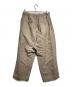 nonnotte (ノノット) Draping Elastic Wide Trousers TypeA/ドローピングエラスティックワイドパンツ ベージュ サイズ:4：16000円