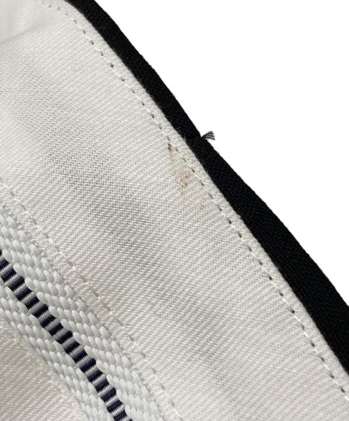 MATSUFUJI（マツフジ）MATSUFUJI (マツフジ) Water-repellent Wool Wide Cargo Trousers/撥水ウール ワイドカーゴパンツ ブラック サイズ:3の古着・服飾アイテム