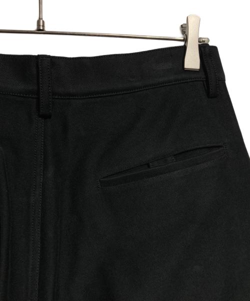 nonnotte（ノノット）nonnotte (ノノット) 5 POCKET TROUSERS EXTRA WIDE/5ポケットトラウザーズ エクストラワイド ブラック サイズ:4の古着・服飾アイテム