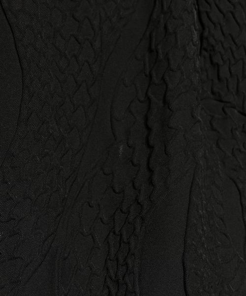 KOZABURO（コウザブロウ）KOZABURO (コウザブロウ) EMBOSSING KOZY PANTS/エンボス加工コージーパンツ ブラック サイズ:2の古着・服飾アイテム