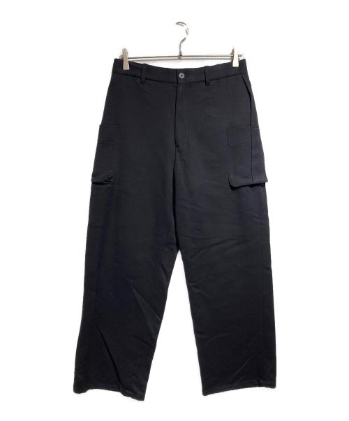 MATSUFUJI（マツフジ）MATSUFUJI (マツフジ) Cotton Voile Water-Repellent Cargo Pants/コットンボイル撥水カーゴパンツ ブラック サイズ:3の古着・服飾アイテム