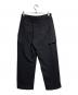 MATSUFUJI (マツフジ) Cotton Voile Water-Repellent Cargo Pants/コットンボイル撥水カーゴパンツ ブラック サイズ:3：15000円