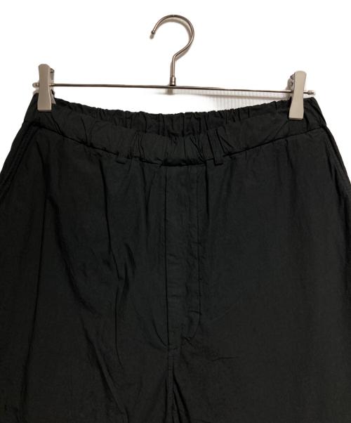 yokosakamoto（ヨウコサカモト）YOKOSAKAMOTO (ヨウコサカモト) ワイドイージーパンツ/Wide-leg easy pants ブラック サイズ:Ｍの古着・服飾アイテム