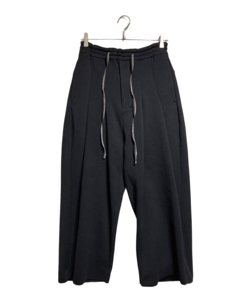 SHINYA KOZUKA（シンヤコズカ）SHINYA KOZUKA (シンヤコズカ) ニットバギーパンツ/Knit baggy pants ブラック サイズ:Sの古着・服飾アイテム