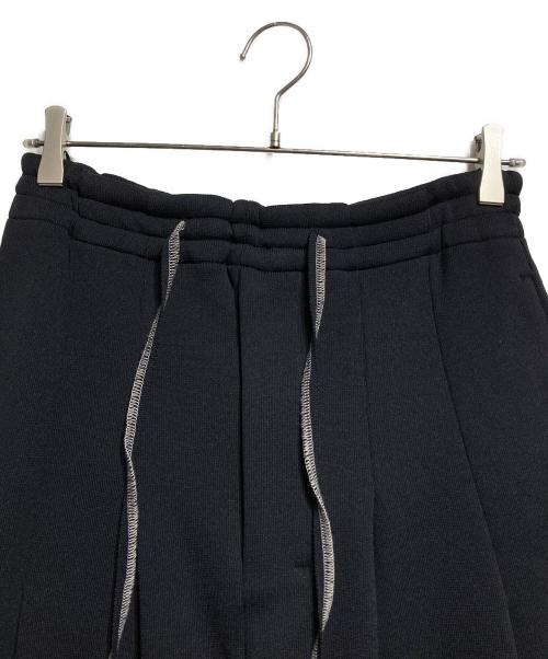 SHINYA KOZUKA（シンヤコズカ）SHINYA KOZUKA (シンヤコズカ) ニットバギーパンツ/Knit baggy pants ブラック サイズ:Sの古着・服飾アイテム