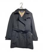 BURBERRYバーバリー）の古着「トレンチコート」｜ブラック