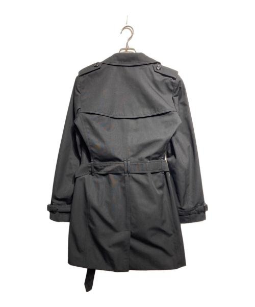 BURBERRY（バーバリー）BURBERRY (バーバリー) トレンチコート ブラック サイズ:10の古着・服飾アイテム