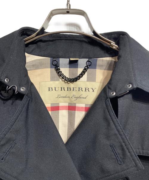 BURBERRY（バーバリー）BURBERRY (バーバリー) トレンチコート ブラック サイズ:10の古着・服飾アイテム