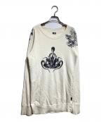 L.G.Bルグランブルー）の古着「cobra sweatshirt/コブラスウェットシャツ」｜ベージュ
