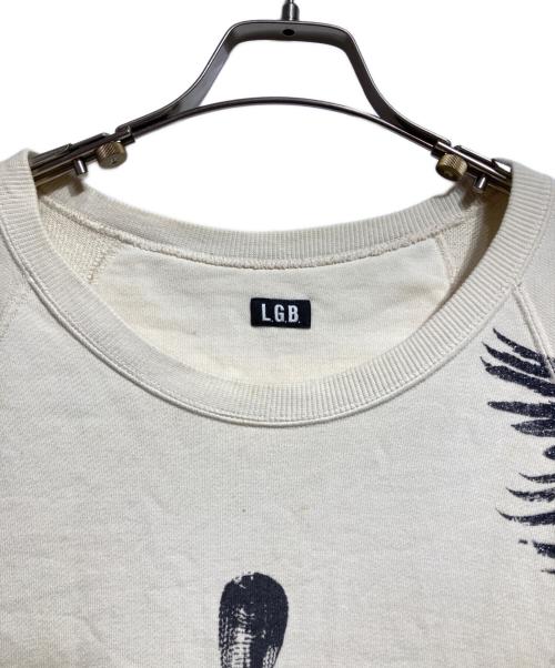 L.G.B（ルグランブルー）L.G.B (ルグランブルー) cobra sweatshirt/コブラスウェットシャツ ベージュ サイズ:1の古着・服飾アイテム
