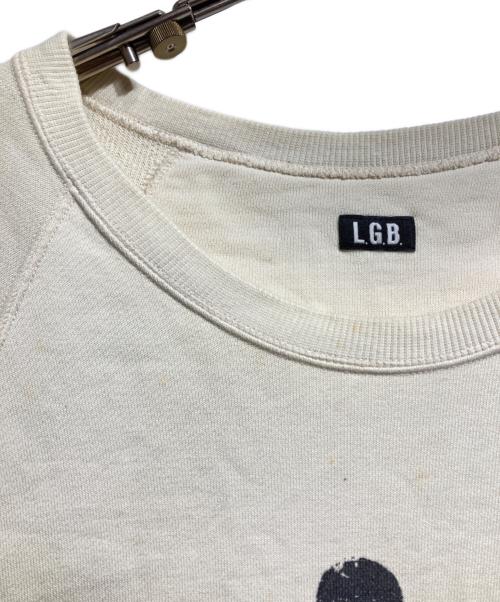 L.G.B（ルグランブルー）L.G.B (ルグランブルー) cobra sweatshirt/コブラスウェットシャツ ベージュ サイズ:1の古着・服飾アイテム