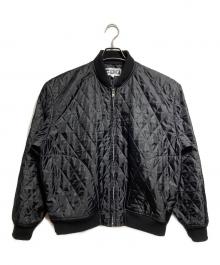 CDG（シーディージー）の古着「STAFF BLOUSON QUILTED/キルティングスタッフブルゾン」｜ブラック