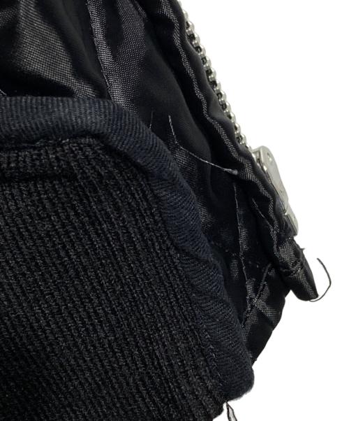 CDG（シーディージー）CDG (シーディージー) STAFF BLOUSON QUILTED/キルティングスタッフブルゾン ブラック サイズ:XLの古着・服飾アイテム