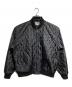 CDG（シーディージー）の古着「STAFF BLOUSON QUILTED/キルティングスタッフブルゾン」｜ブラック