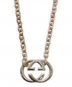 GUCCIグッチ）の古着「インターロッキングG ネックレス/Interlocking G necklace」｜ピンクゴールド