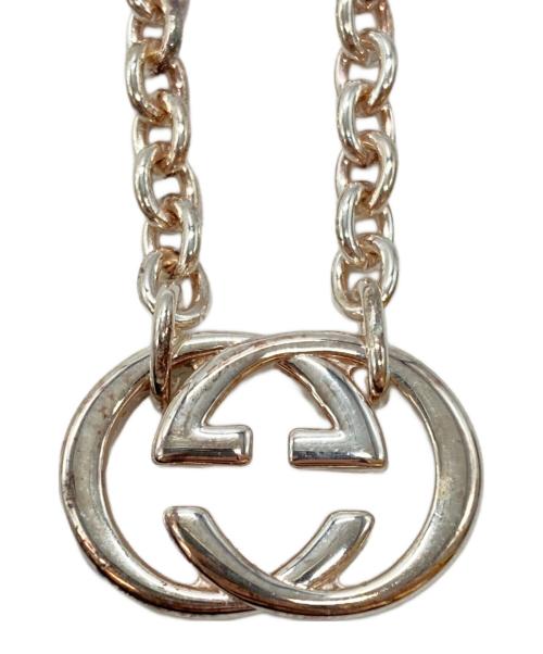 GUCCI（グッチ）GUCCI (グッチ) インターロッキングG ネックレス/Interlocking G necklace ピンクゴールドの古着・服飾アイテム