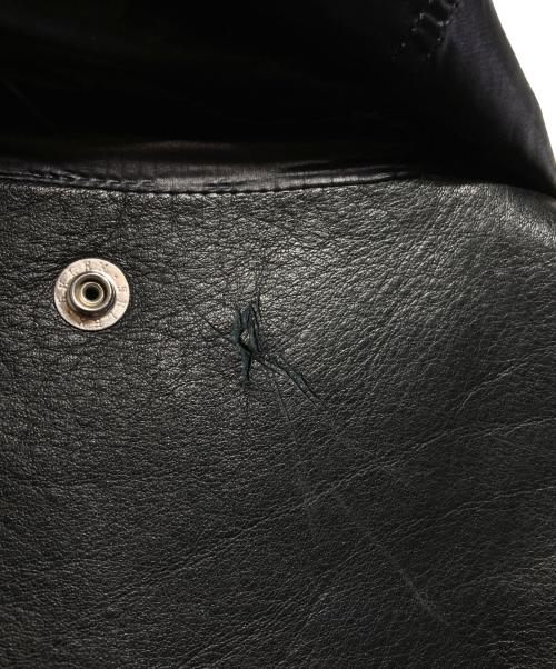 UNDERCOVERISM（アンダーカバーイズム）UNDERCOVERISM (アンダーカバーイズム) フード付レザージャケット/Hooded leather jacket ブラック サイズ:2の古着・服飾アイテム