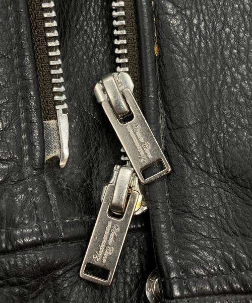 UNDERCOVERISM（アンダーカバーイズム）UNDERCOVERISM (アンダーカバーイズム) フード付レザージャケット/Hooded leather jacket ブラック サイズ:2の古着・服飾アイテム