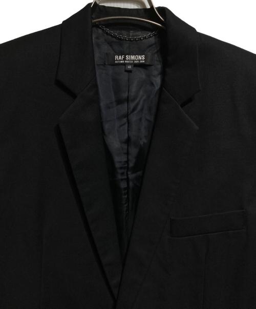 RAF SIMONS（ラフシモンズ）RAF SIMONS (ラフシモンズ) 00's セットアップスーツ/2000s matching suit set ブラック サイズ:46の古着・服飾アイテム