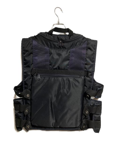 ISSEY MIYAKE（イッセイミヤケ）ISSEY MIYAKE (イッセイミヤケ) タクティカルベスト ブラック サイズ:FREEの古着・服飾アイテム